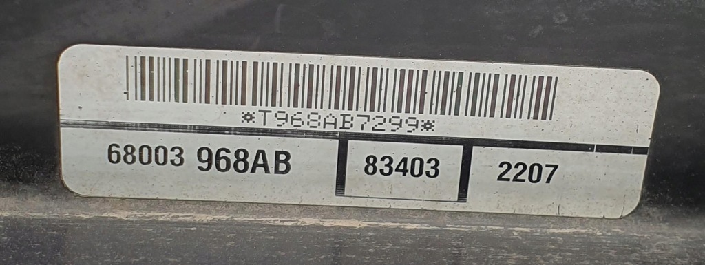 фото №6, Вентилятор радіатора dodge nitro 2.8 crd 68003968ab