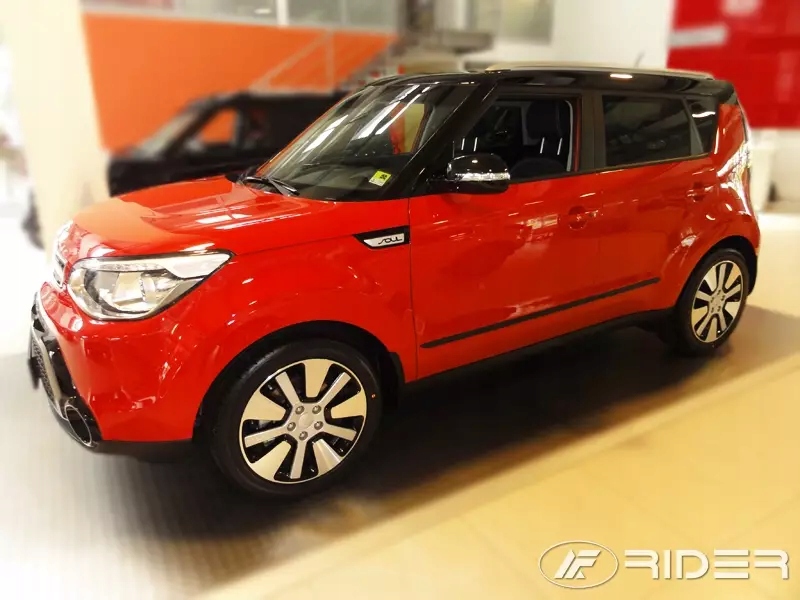 фото №3, Kia soul ii 2013-18 накладки боковой