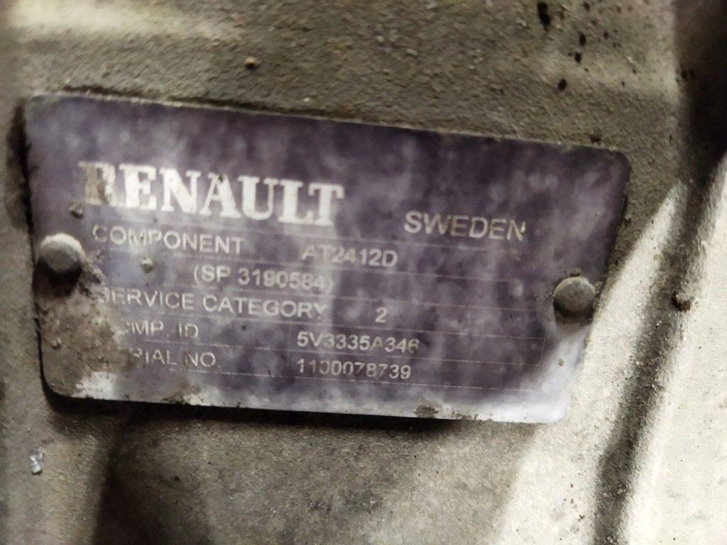 фото №6, Коробка передач передач at2412d renault dxi