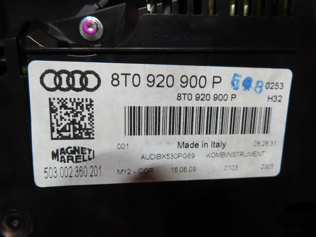 фото №5, Audi a5 8t3 счетчик, приборы 8t0920900p