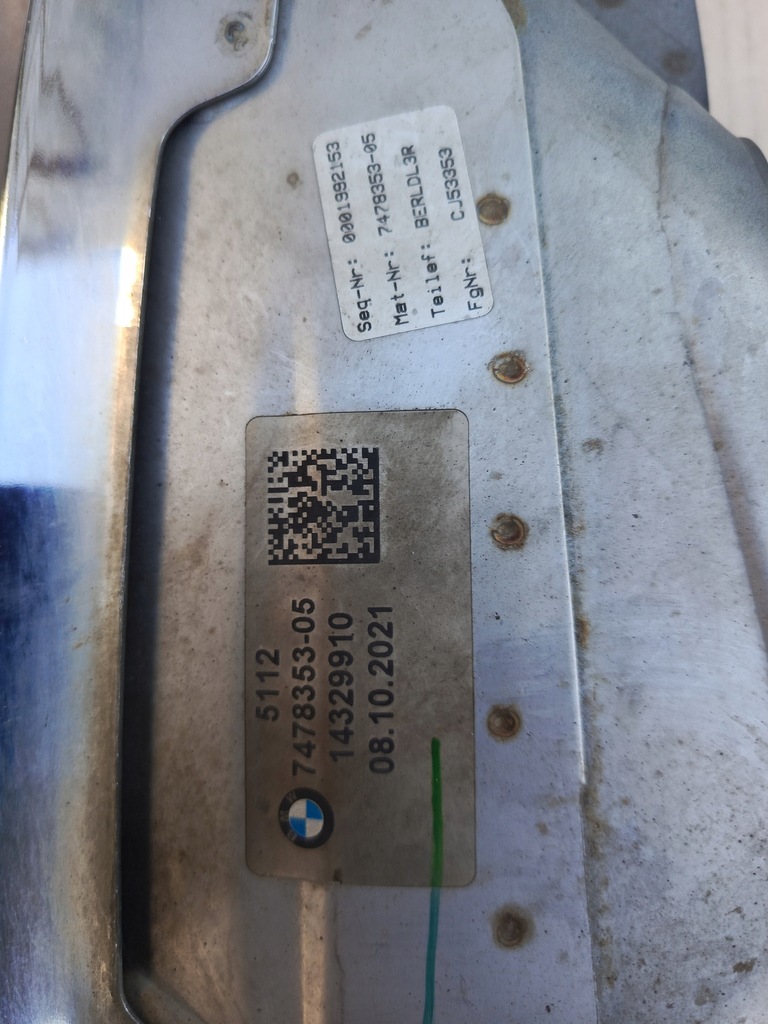 фото №6, Bmw 7 g11 g12 наконечник насадки гаситель выхлоп защита насадки трубы