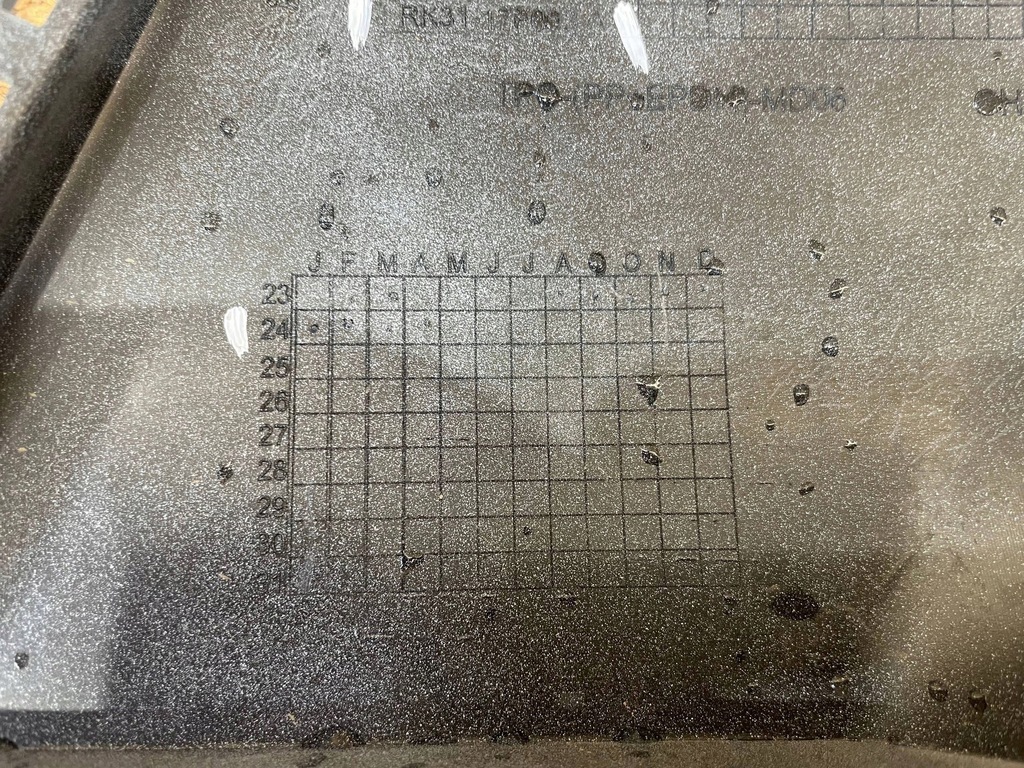 фото №9, Ford transit mk8 viii lift 18- góra бампер перед передній решітка радіатора решітка радіатора