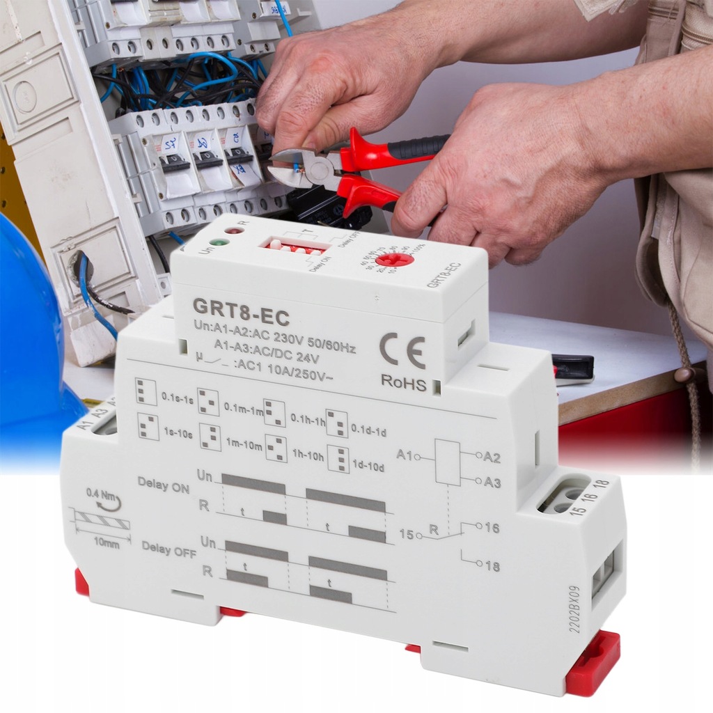 фото №10, Dwufunkcyjny реле временной многофункциональный