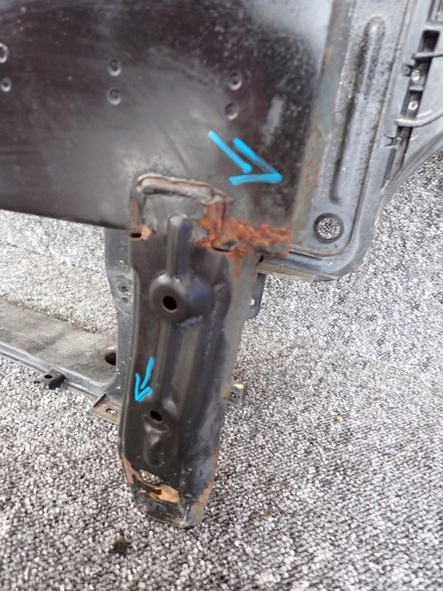 фото №5, Hyundai i30 iii 17- pas передний перед балка 64101-g4000