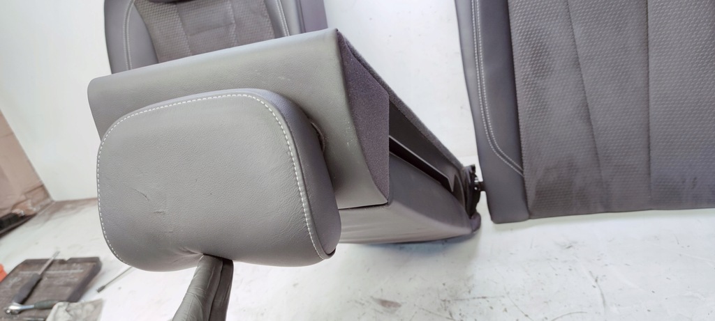 фото №9, Заднее сиденье спинка задняя кожа материал audi a4 b9