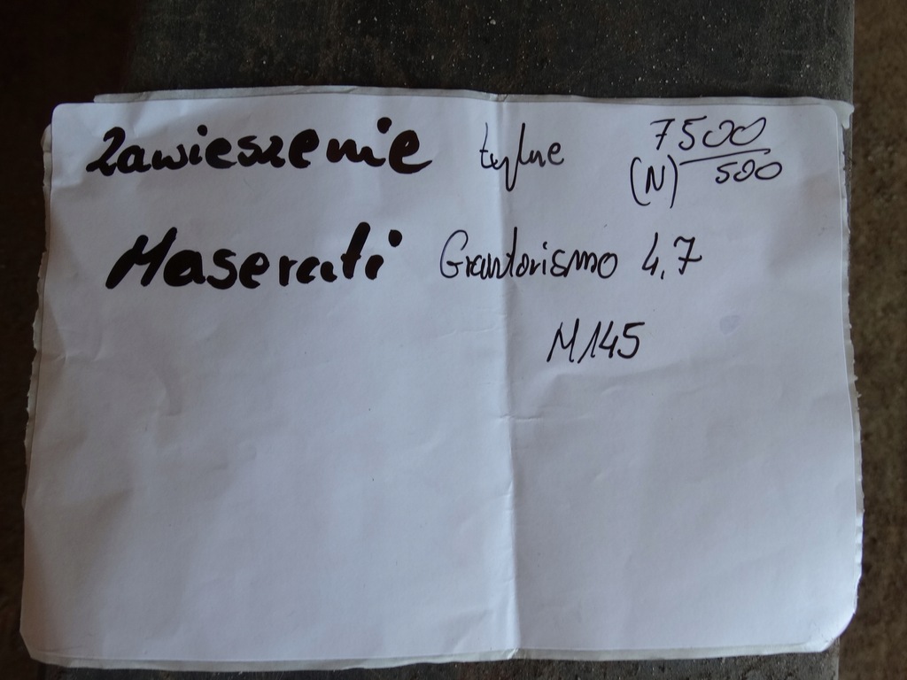 фото №11, Подвеска задние maserati granturismo m145 4.7 1