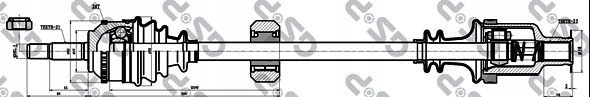 Gsp 250357 wał приводной Цена