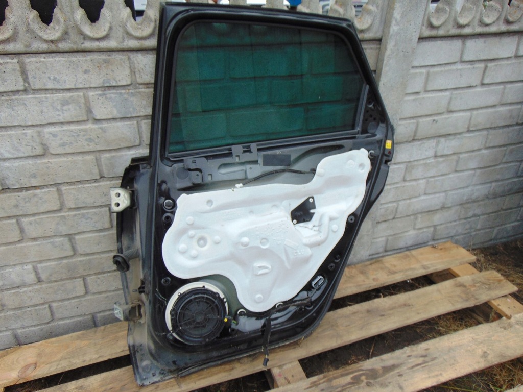 фото №12, Двері правий задня citroen c4 ii чорні ktv