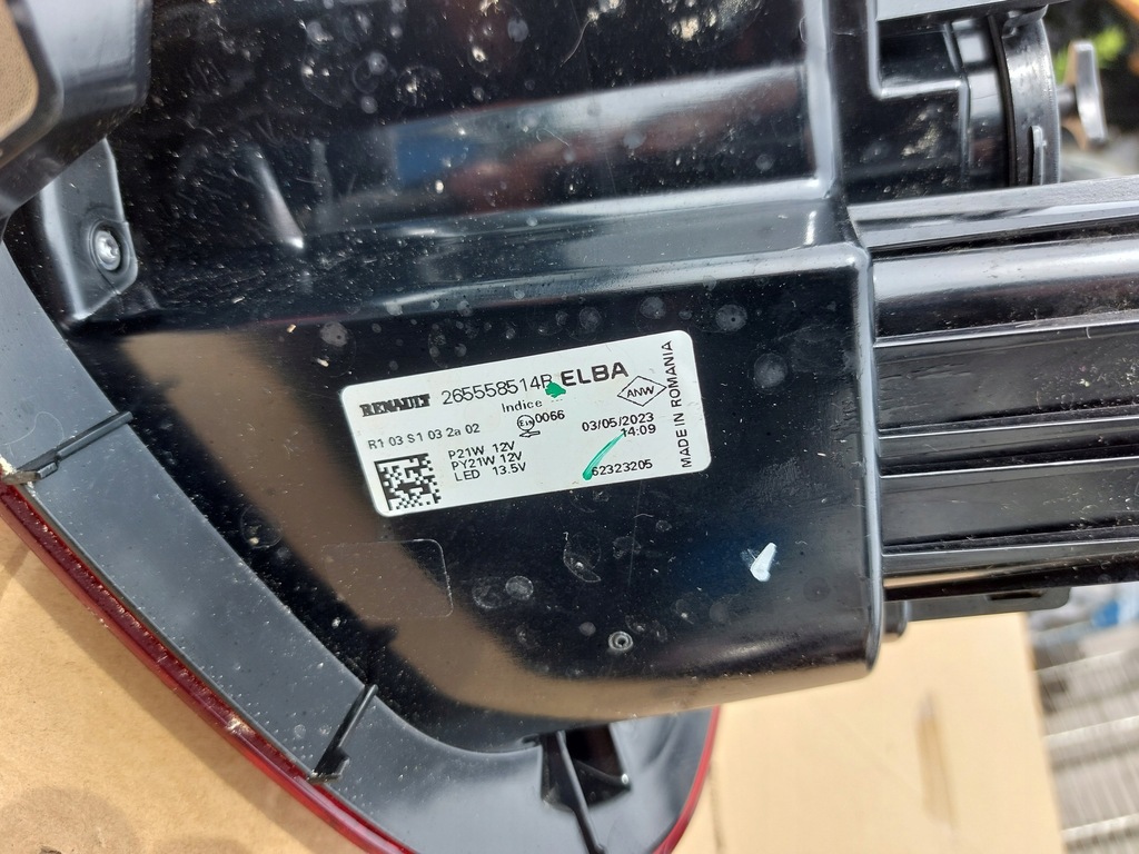 фото №7, Лампа задняя задняя левая dacia duster ii lift 21-