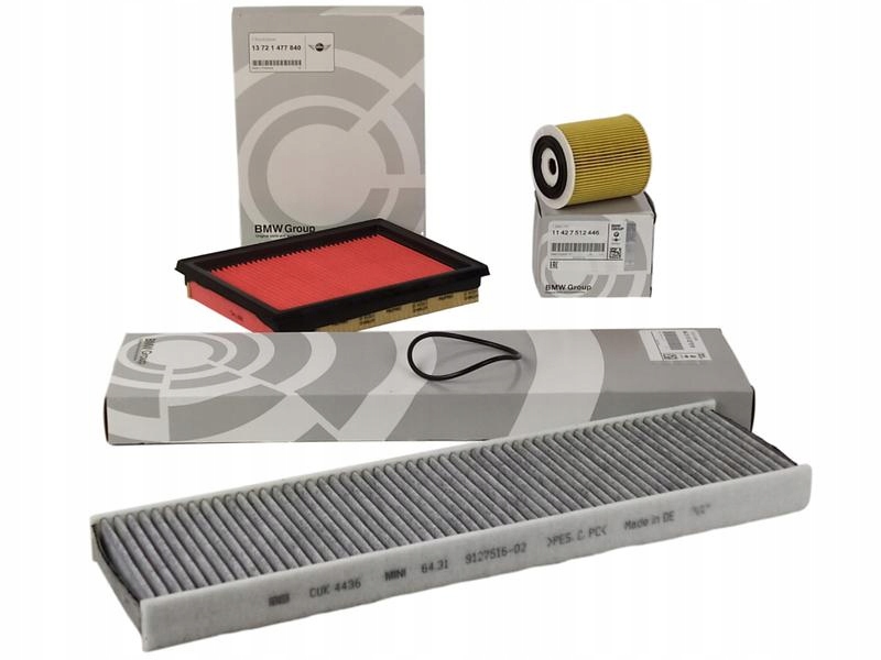 фото №1, Оригінальний номер mini набір фільтрів mini r50 r53 1.4 r52 1.6