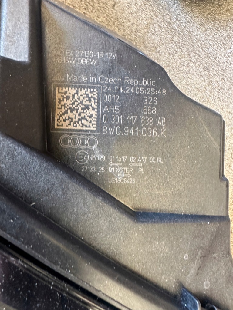 фото №6, !audi a4 rs4 8w lift лампа ліва права full led matrix!