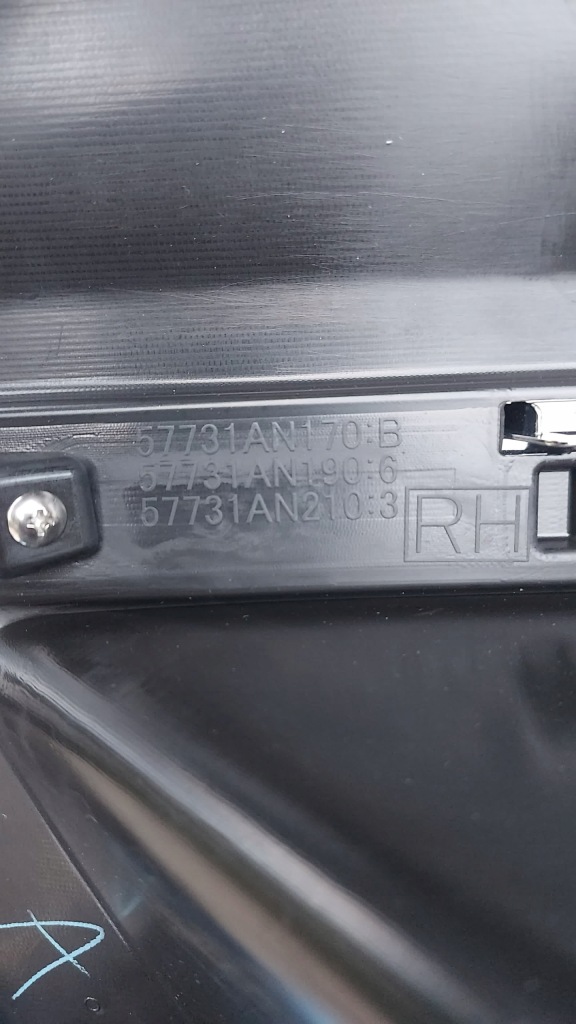 фото №3, Subaru outback vi рамка противотуманной фары правая