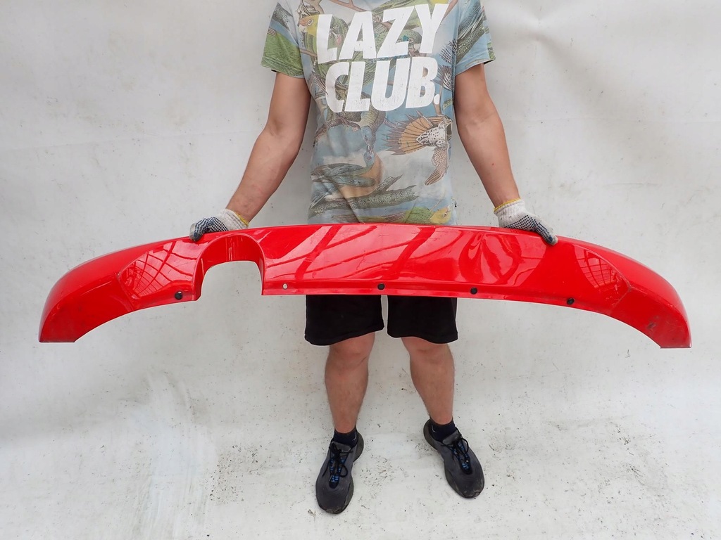 фото №11, Opel corsa d opc line 06-14 dół накладка спойлер бампера задняя