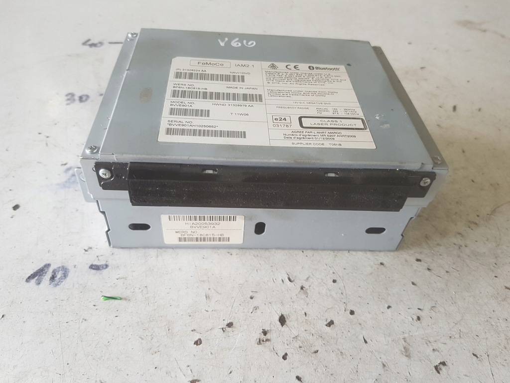 фото №1, Volvo s60 ii v60 10r- радіо навігація 31326224aa