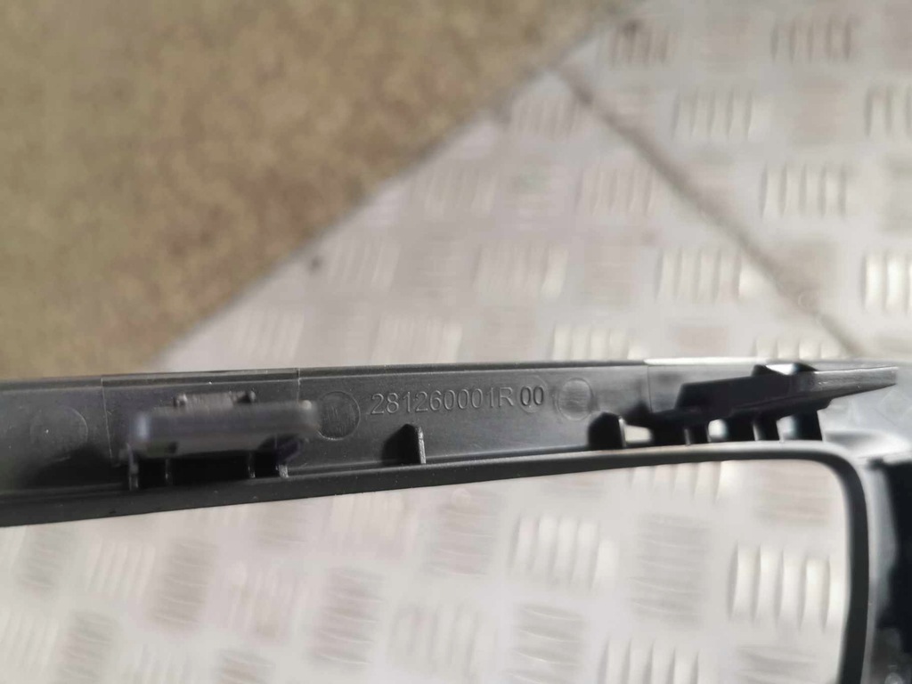 фото №3, Рамка консолі renault scenic iii 281260004r