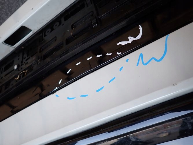 фото №3, Vw t-roc troc r-line lift 21- бампер задній задня