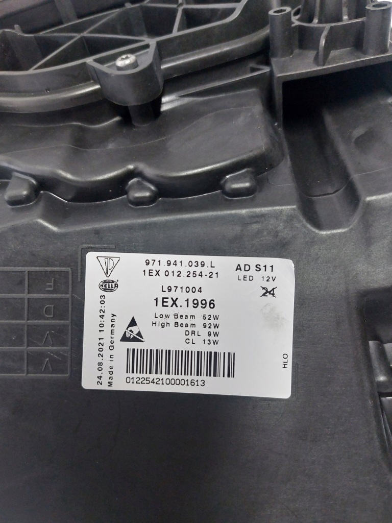 фото №12, Фари передні лампи porsche panamera 971 led matrix