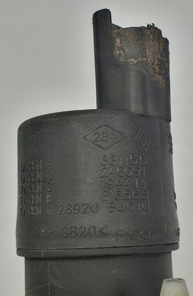 фото №3, Помпа распылителя renault espace iv 9641553880