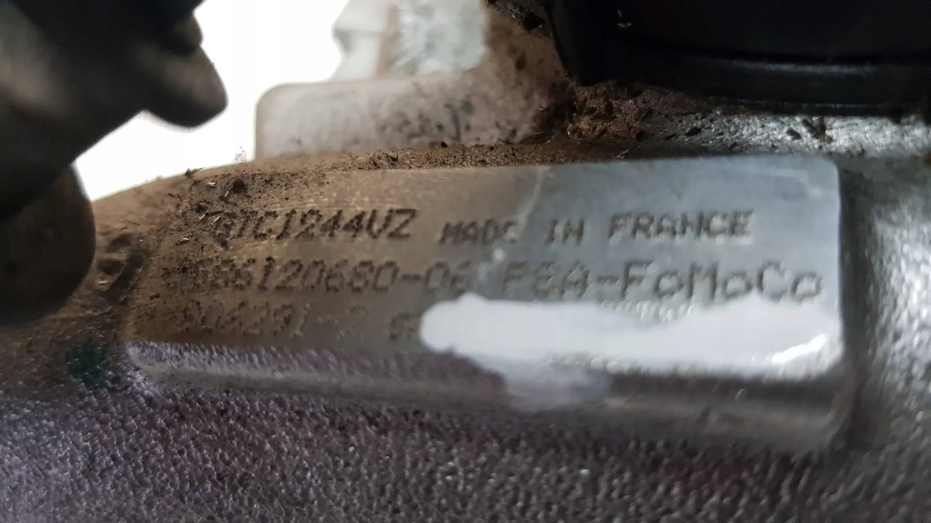 фото №7, Турбина турбонагнетатель 9686120680 ford c-max mk2 focus mk3 peugeot citroen