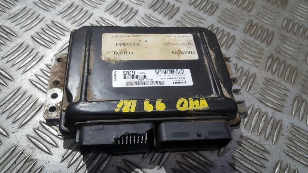 фото №1, Volvo s40 бортовий комп'ютер двигуна 2000 1.8l s110602002e p30614535
