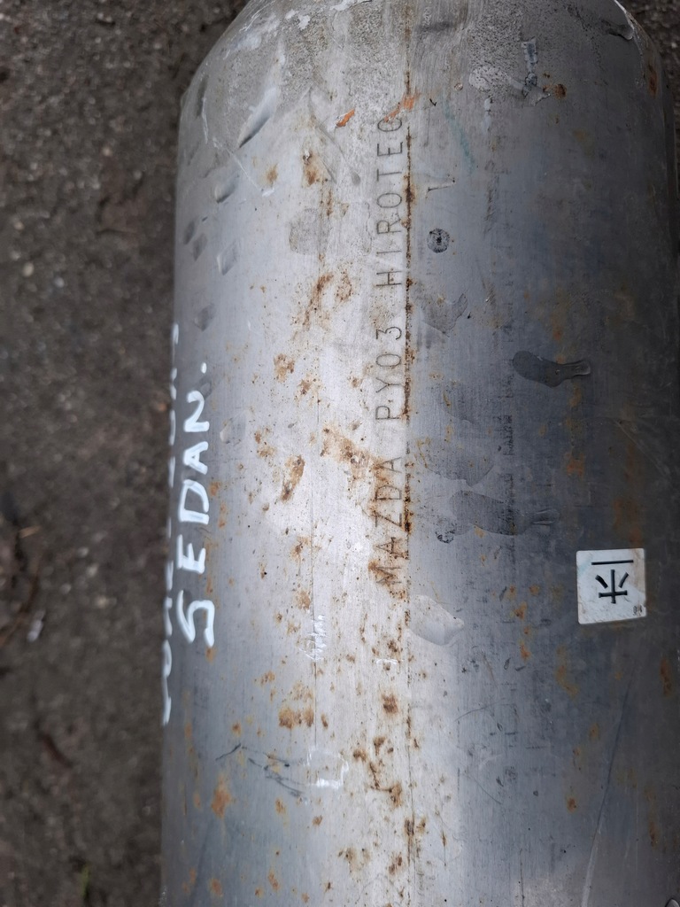 фото №9, Труба выхлоп гаситель средний катализатор mazda 6 gj sedan 2.5 бензин py03