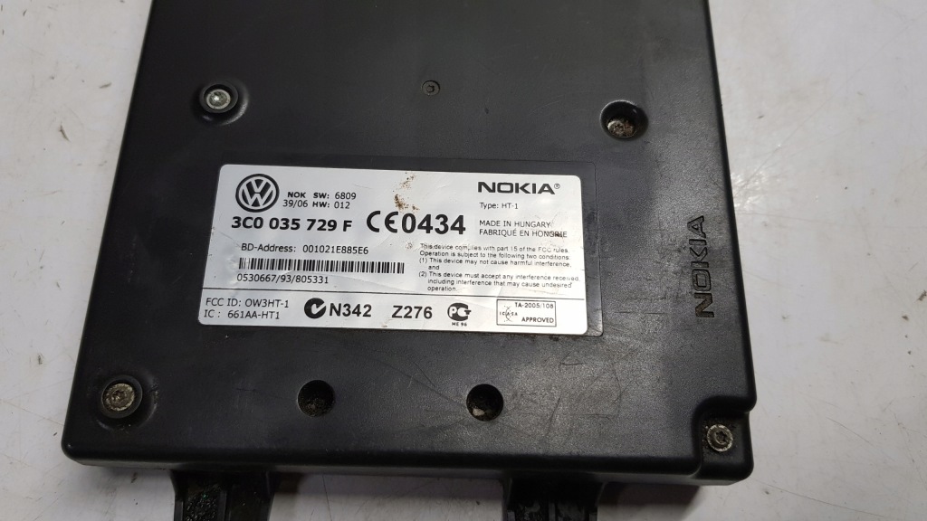 фото №3, Модуль bluetooth vw passat b6