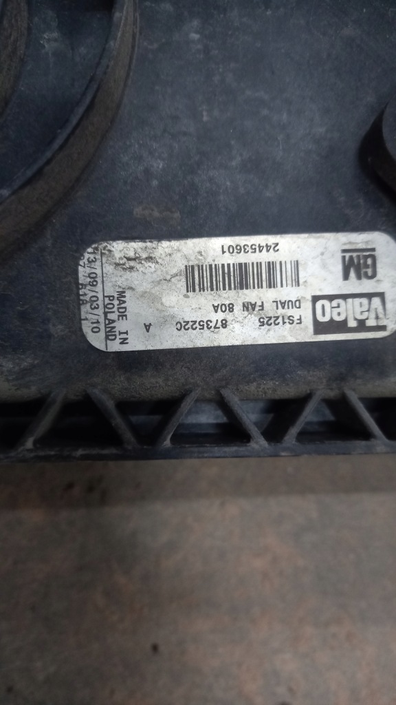 фото №2, Вентилятор радіатора opel vectra