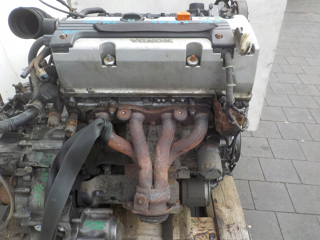 фото №11, Honda crv ii 02r 2.0 vtec 150km двигатель k20a4 kompletny film