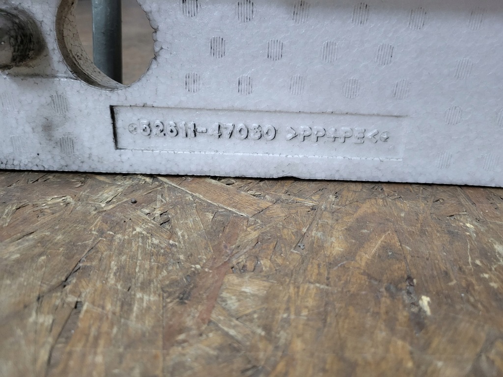 фото №6, Toyota prius 2 ii 03-09r абсорбер бампера перед