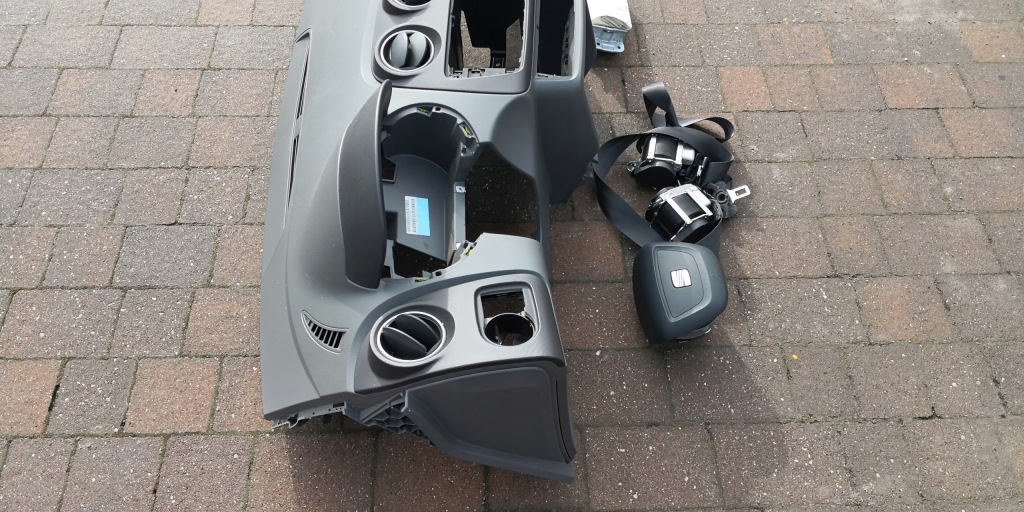 фото №5, Ibiza iv 6j приборная панель приборная панель панель  подушка ремни