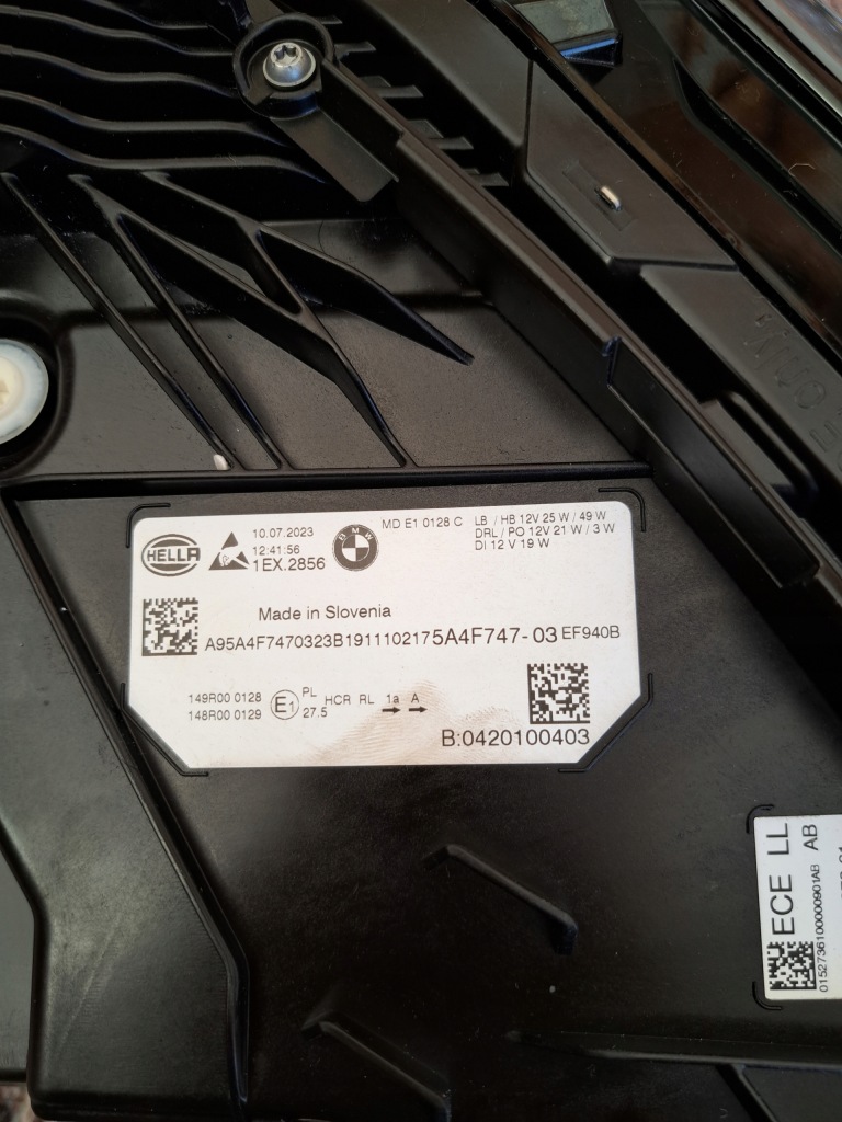 фото №9, Лампа перед bmw g20 g21 full led lci 5a4f747 europa fv права