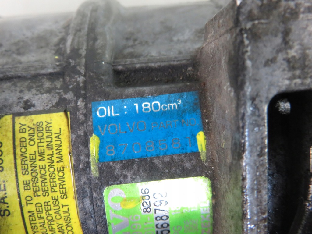 фото №6, Компресор кондиціонера volvo v70 ii 2.5 tdi - d 5252 t 9171996 8708581