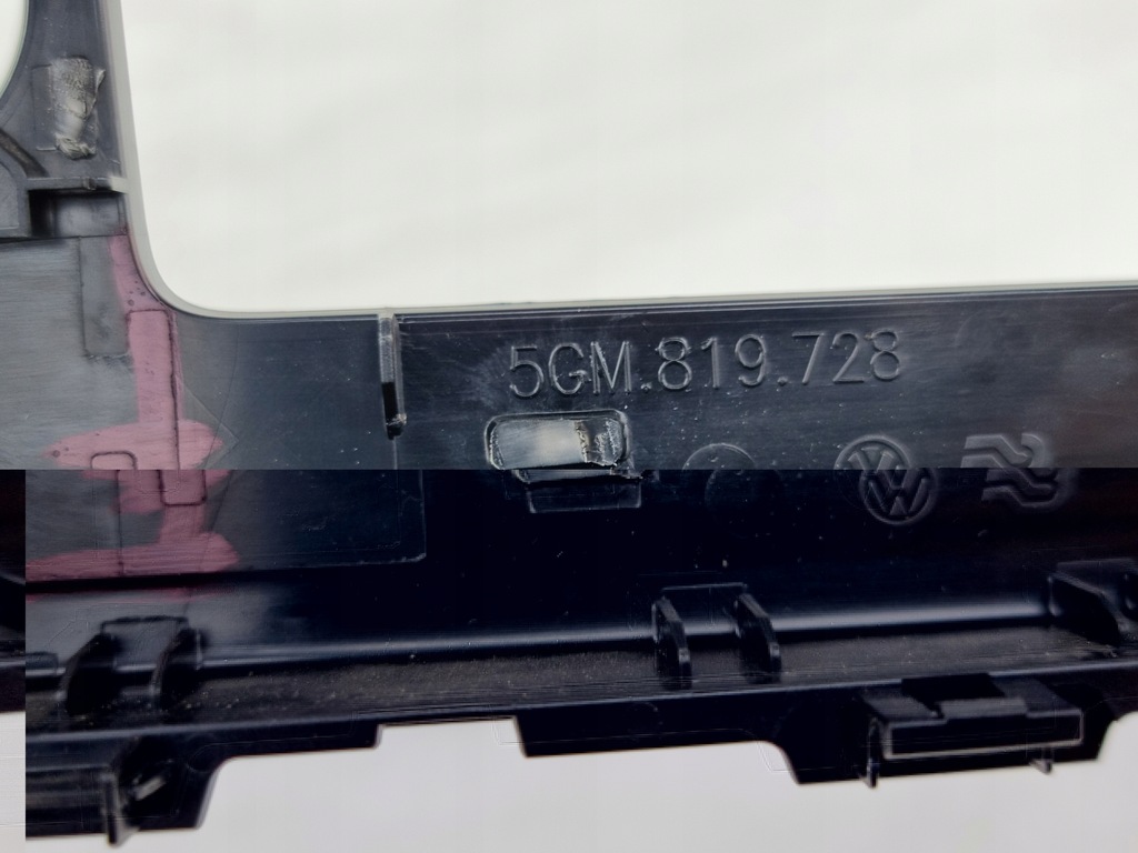 фото №5, Vw golf vii 1.8 tsi рамка радио средняя usa