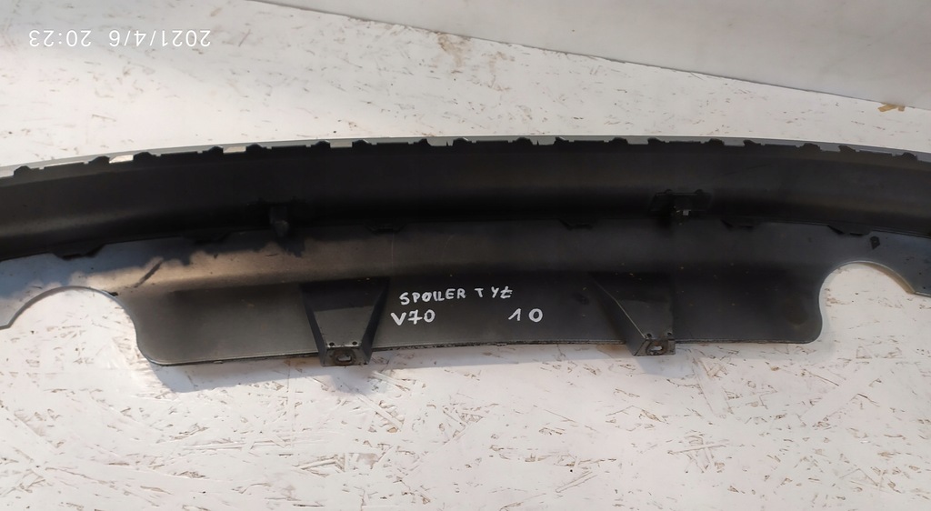 фото №7, Спойлер диффузор накладка бампера задняя volvo v70