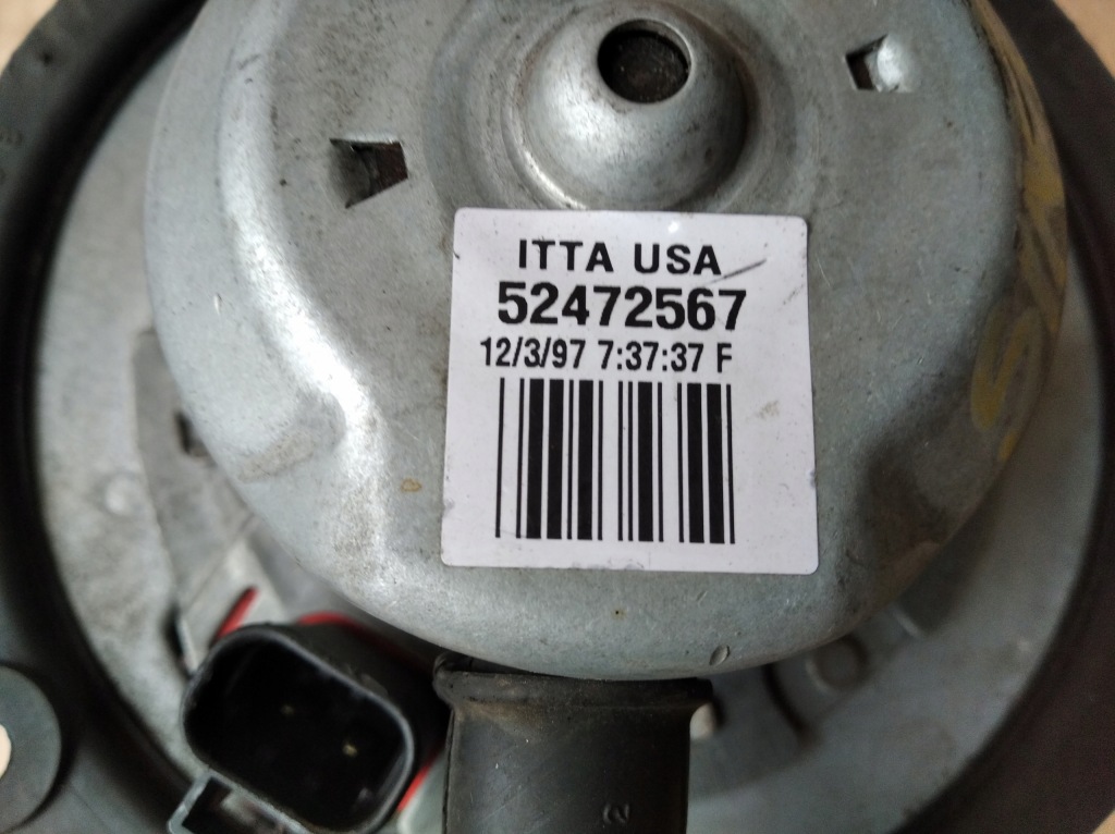 фото №2, Повітродувка обдув вентилятор opel sintra