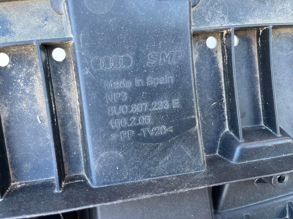 фото №6, Плита защита бампера audi q3 8u 2015 - 2018 lift 8u0807233e