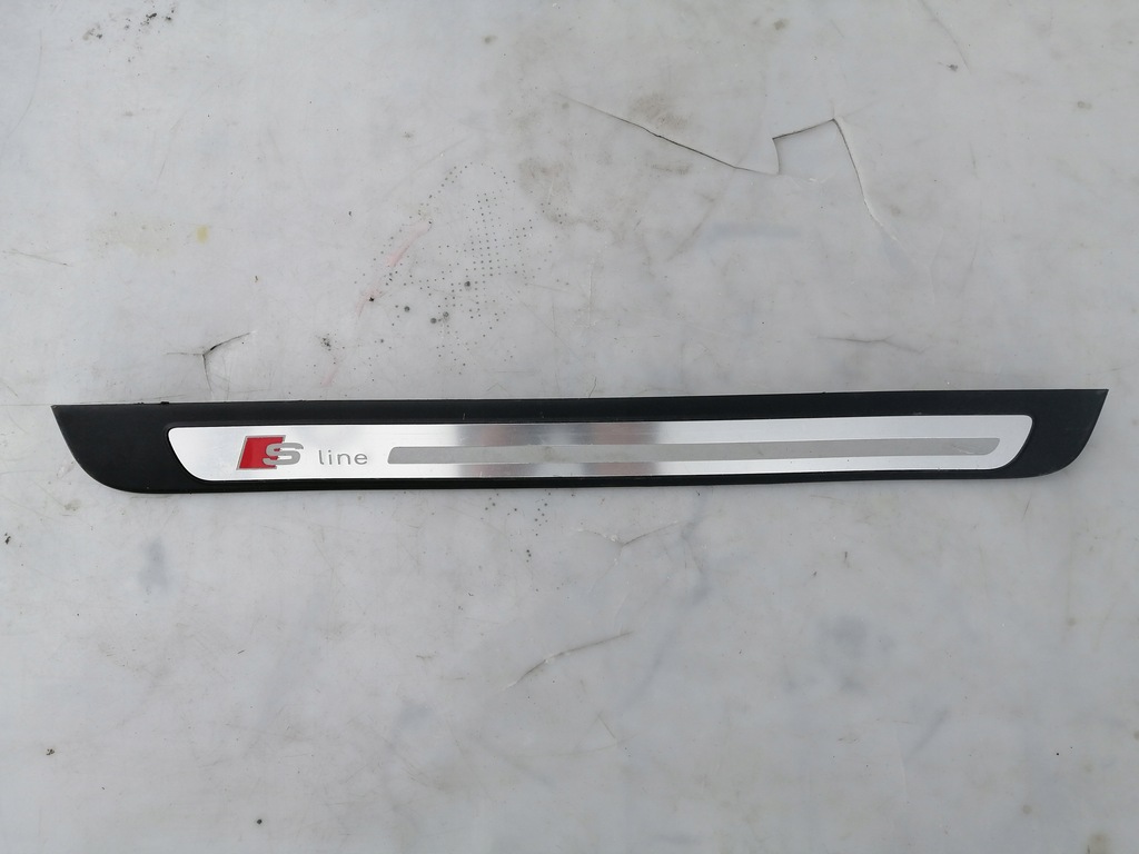 фото №1, Молдинг порог правый перед sline audi a4 b8