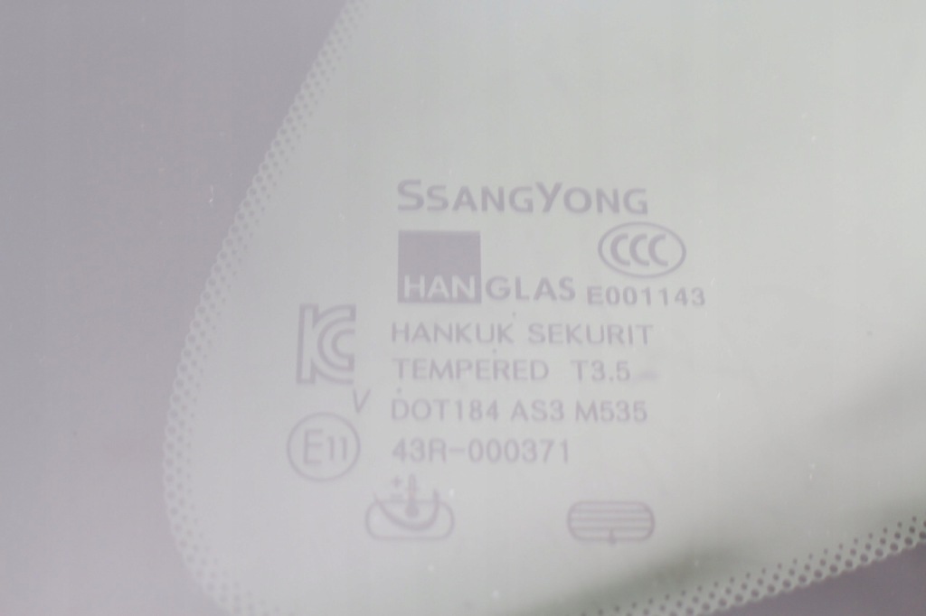 фото №3, Стекло правая задняя ssangyong rodius 2017