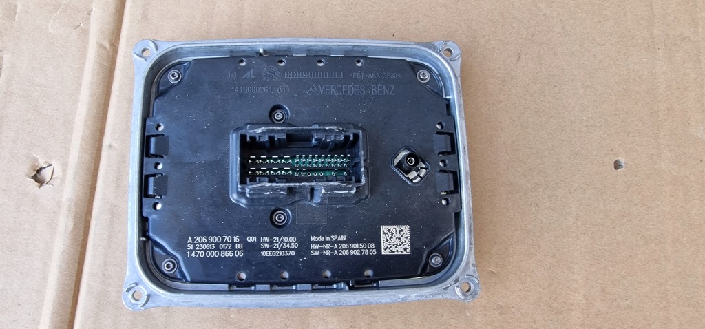 фото №1, Mercedes модуль преобразователь led a2069007016