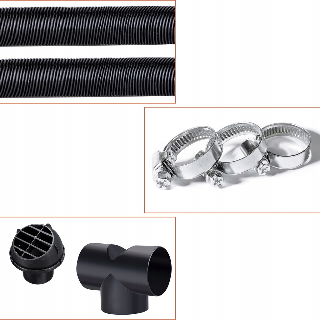 фото №3, Шланг труба wylotowe тёплого воздуха 75mm do webasto eberspacher