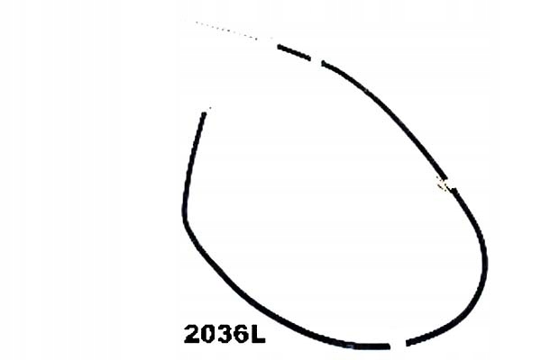 фото №11, Трос ham. ручний. toyota t. yaris verso 1.3/1.4 d-4d/1.5 99-05 le