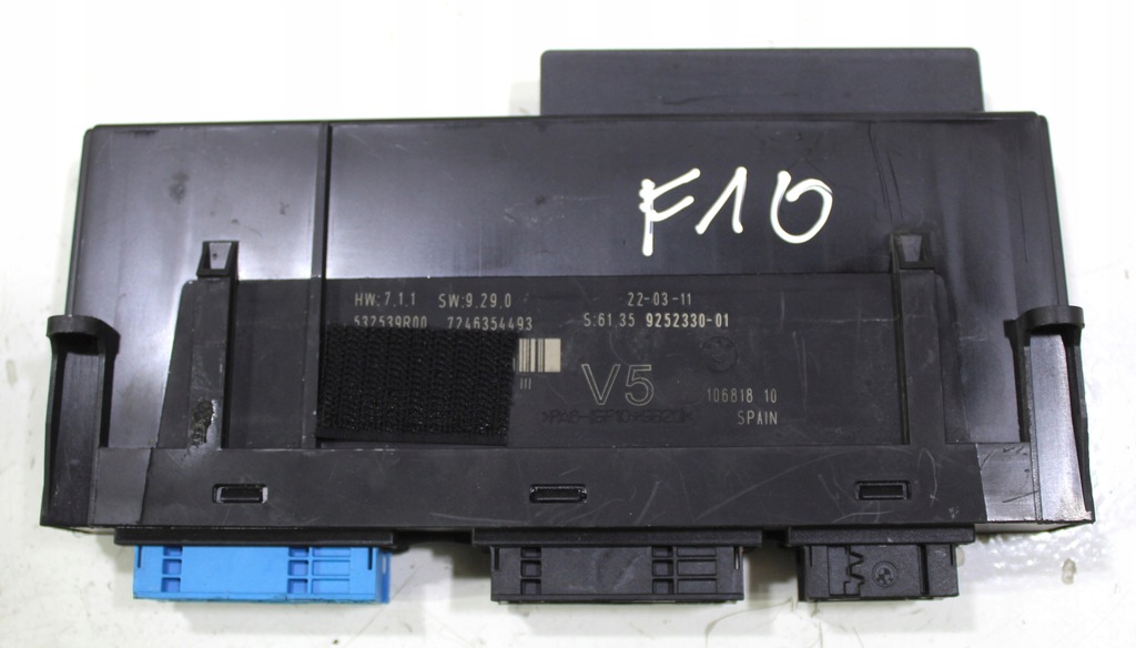 фото №1, Модуль комфорта bmw f10 9252330