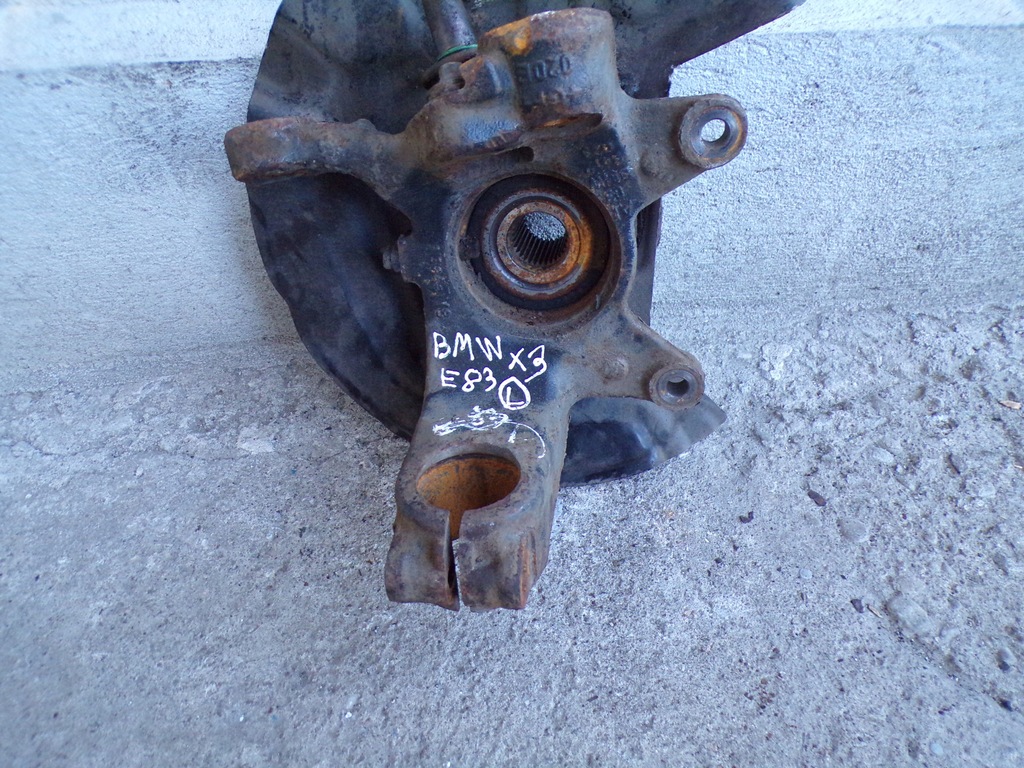 фото №4, Ступица поворотный кулак левая перед bmw x3 e83