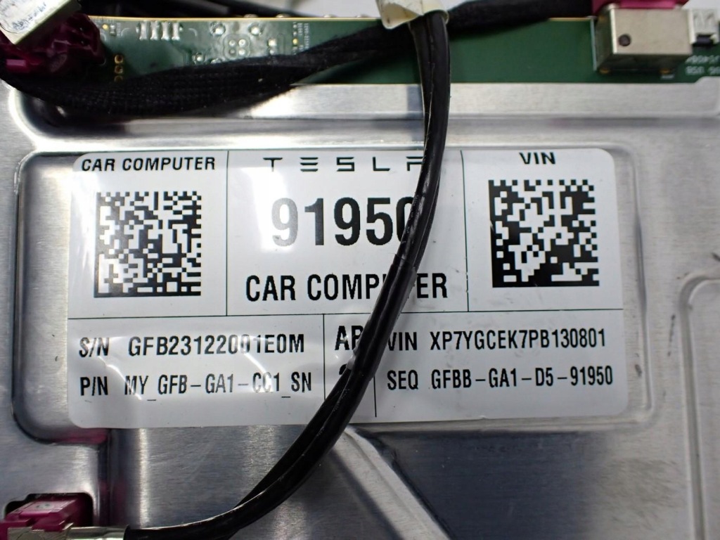 Купить Модуль блок управления бортовой компьютер autopilot 1684435-00-j tesla model y 23r