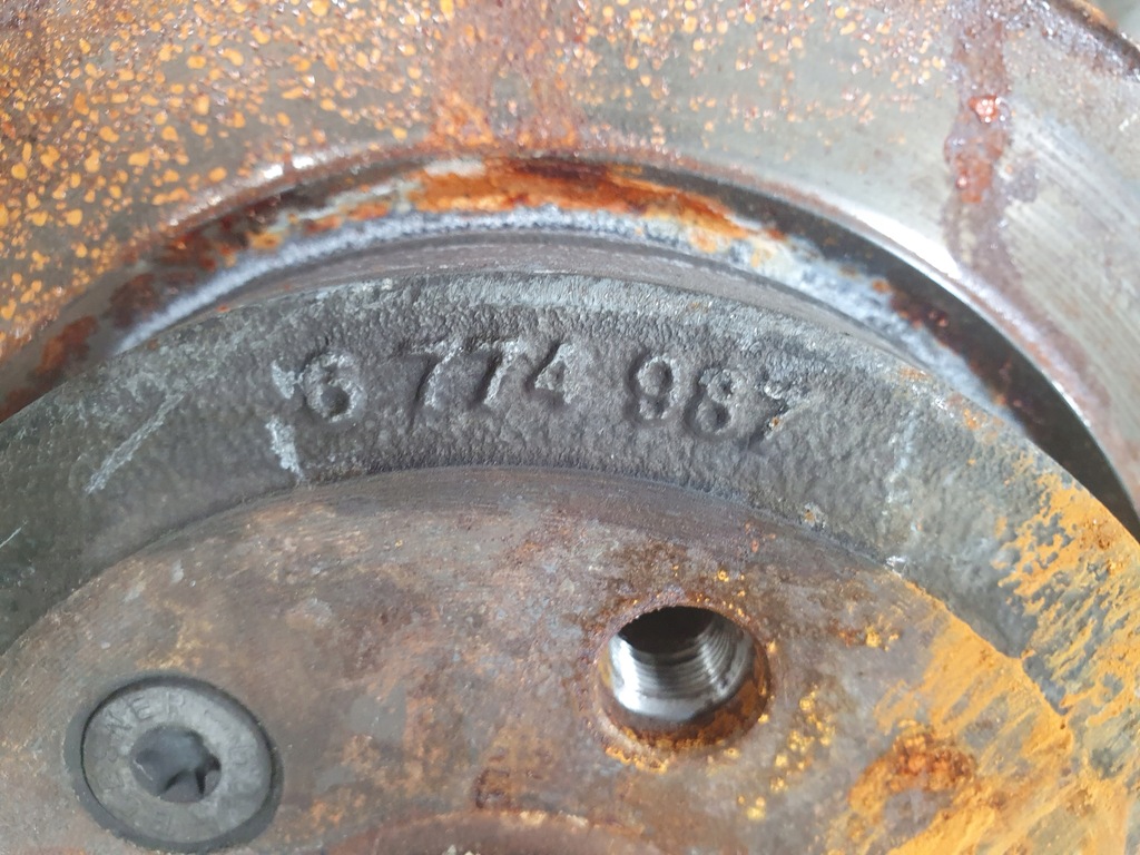 фото №2, Mini r56 1.6 ступица поворотный кулак левая задняя 6765377