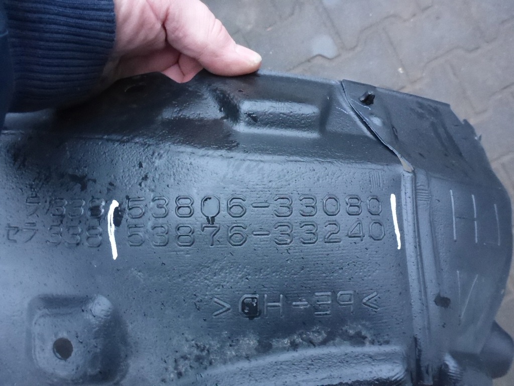 фото №7, Toyota camry 17- передние левая подкрылок оригинал