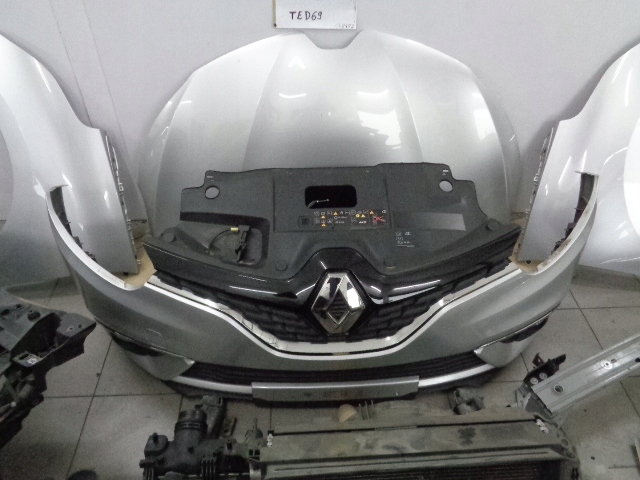 фото №7, Капот бампер крила лампа renault scenic 4 iv 2017 rok колір ted69 dci