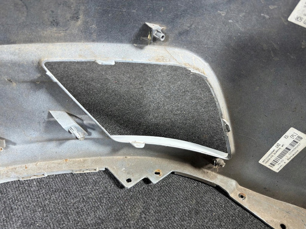 фото №13, Kia ceed i 1 lift 09- бампер перед передний 86510-1h500 полный хороший