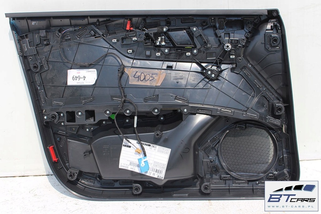 фото №9, Audi a4 8w обшивка обшивки двері дверні оббивка kombi allroad 8w9 b9 шкіра