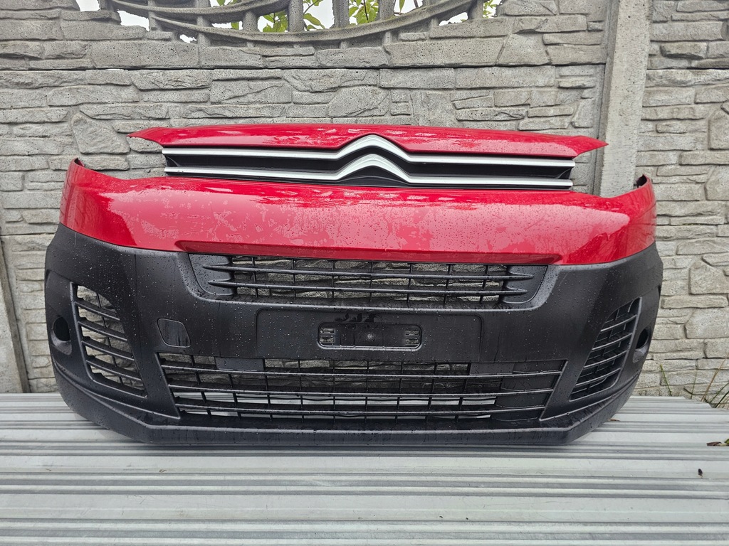 фото №1, Citroen jumpy 3 iii 17r - spacetourer бампер перед